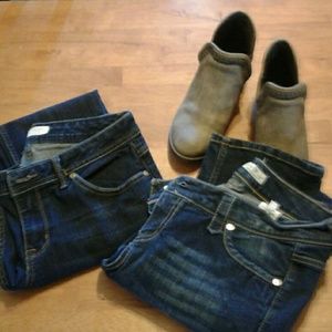2 Prs Jeans 1-Paris Blues, 1- No boundaries- sz-13